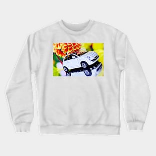 New Fiat 500 surrealism Crewneck Sweatshirt